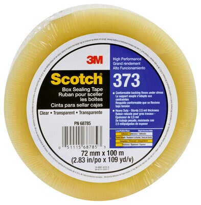 Scotch(R) High Performance Box Sealing Tape 373 72 mm x 100 m