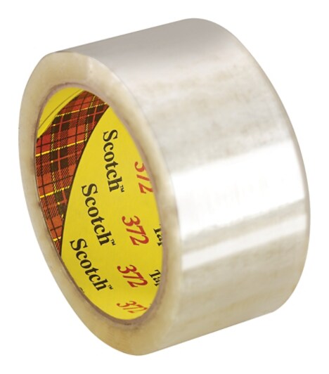 Scotch(R) High Performance Box Sealing Tape 372 Clear