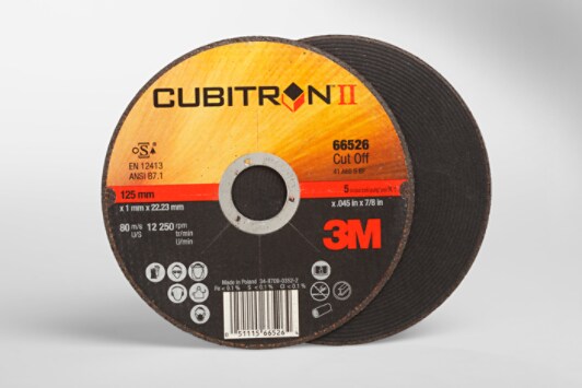 3M(TM) Cubitron(TM) II Cut-Off Whl T1,(66526) 5x.045x7/8in