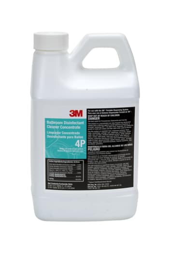 3M(TM) Bathroom Disinfectant Cleaner Concentrate 4P