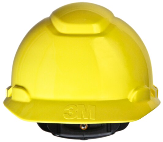 3M(TM) Hard Hat, Yellow 4-Point Ratchet Suspension H-702R, 20 ea