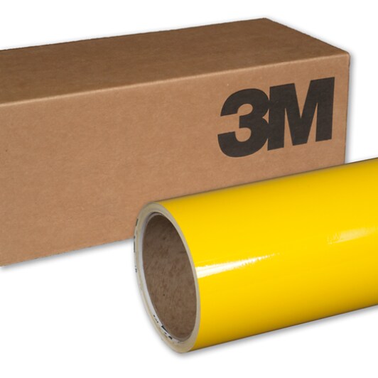 3M(TM) Scotchprint(R) Wrap Film 1080-G15 Gloss Bright Yellow