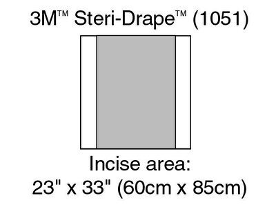 Incise Drape Illus 1051
