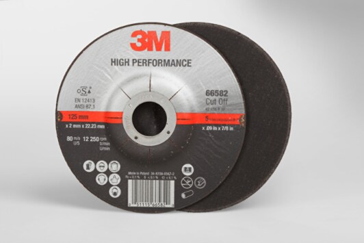 3M(TM) High Performance Cut-Off Whl T27,(66582) 5x09x7/8in