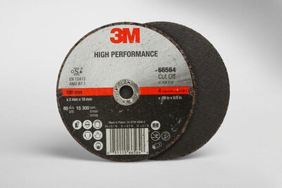 3M(TM) High Performance Cut-Off Whl T1,(66564) 4x.09x5/8in
