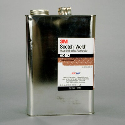 3M™ Scotch-Weld™ Instant Adhesive Accelerator AC452, 1 gallon