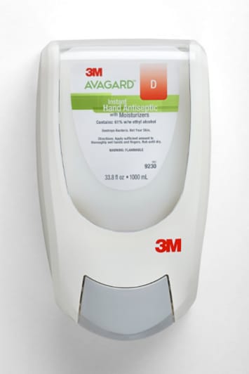 Avagard D Hand Antiseptic, 9230, 33.8floz(1000mL) wall dispenser
