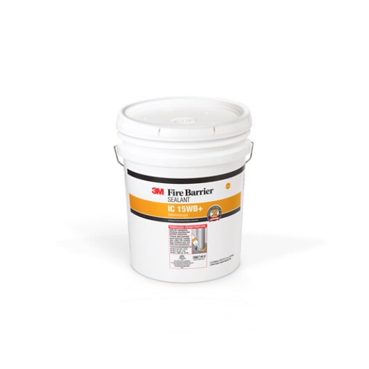 3M(TM) Fire Barrier Sealant IC 15WBpls 4pt5 gal pail