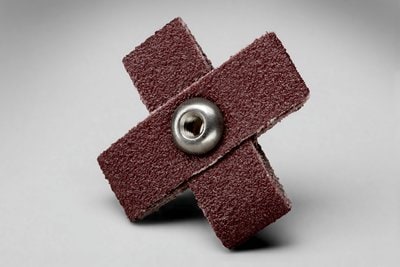 3M(TM) Cross Pad 341D, 1-1/2 in x 1-1/2 in x 1/2 in X-weight
