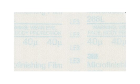 3M(TM) Microfinishing Film Type D 268L, 40 Micron