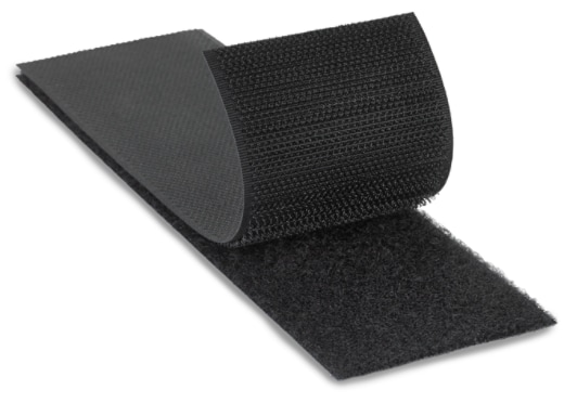 3M(TM) Hook and Loop, SJ3401 - SJ3402 BLack