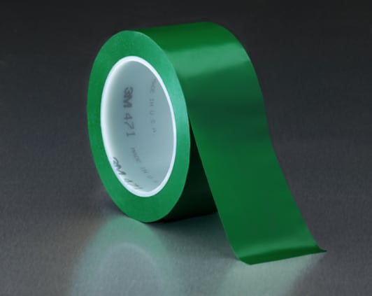 3M (TM) 471 Green Vinyl Tape