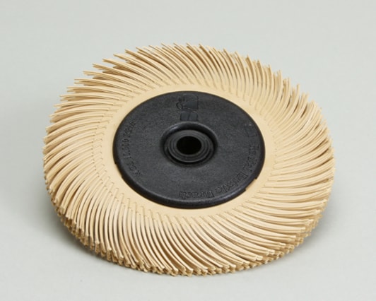 3M(TM) Radial Bristle Brush T-C 6 Inch Peach
