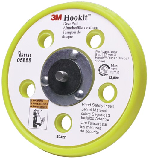 3M(TM) Hookit(TM) Low Profile Backup Pad Dust Free 05855