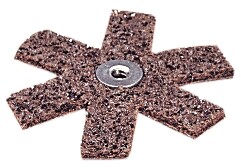 Standard Abrasives Surface Conditioning Stars, Brown, Coarse
