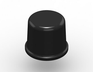 3M(TM) Bumpon(TM) SJxxA6 Black