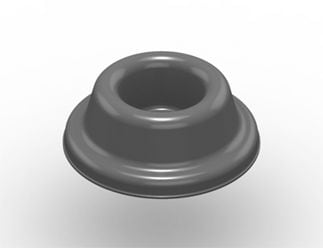 3M(TM) Bumpon(TM) SJxx32 Grey