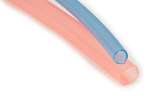 Semi-Rigid Polyolefin Tubing TMW, blue/pink