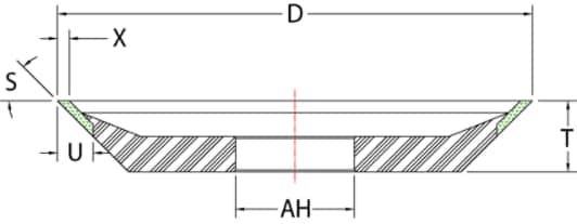 3M(TM) Primary and Secondary Relief Wheels Shape - 12V9 Graphic
