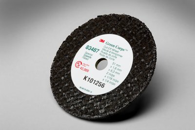 3M(TM) Green Corps(TM) Cut Off Wheel, 2 in x 1/16 in x 1/4 in