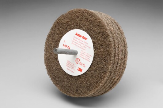 Scotch-Brite(TM) Cut and Polish Disc CPD5, 4in x 1-1/4in x 1/4in