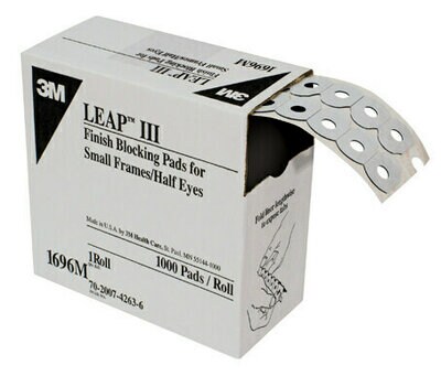 Leap III Finish Blocking Pads for Small Frames/Half Eyes, 1696M