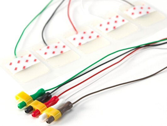 Red Dot Pre-Wired Monitoring Electrode 2289PAL, 3M Logo Side