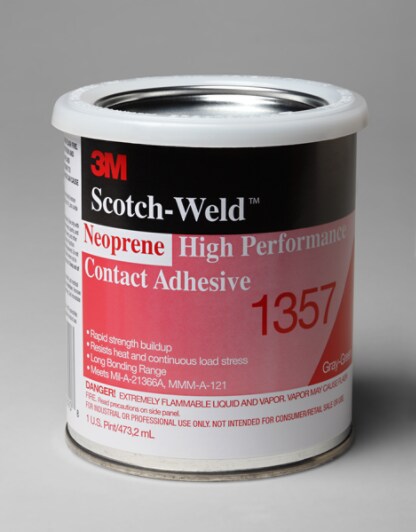 3M(TM)Scotch-Weld(TM)Neoprene HiPerform Contact Adhesive 1357