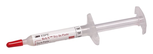 RelyX Try-In Paste Syringe - Translucent, 7614TRT