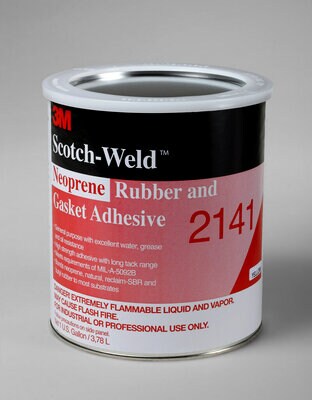 3M(TM) Scotch-Weld(TM) Neoprene Rubber And Gasket Adhesive 2141