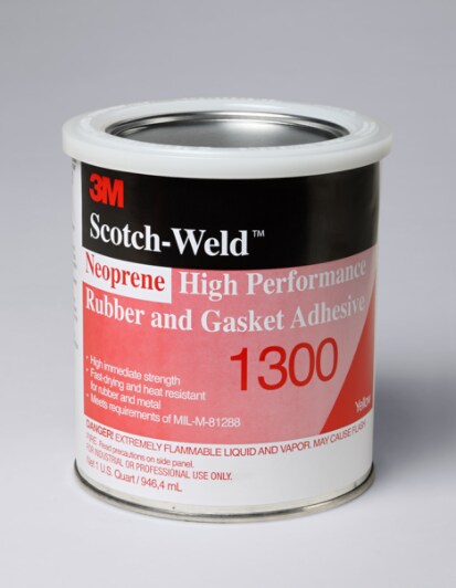 3M(TM)Scotch-Weld(TM)Neoprene HiPer Rubber& Gasket Adhesive 1300