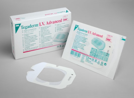 Tegaderm IV Advanced Securement Dressings 1688, gray