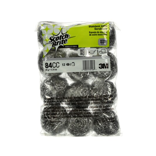 Scotch-Brite(TM) Stainless Steel Scrubber 84CC