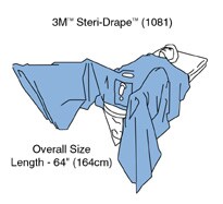 Steri-Drape TUR Drape; Absorbent impervious materl Illus 1081