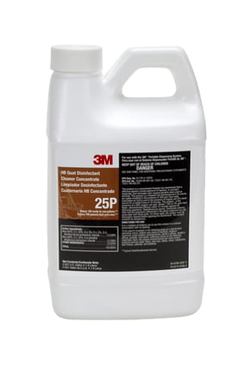 3M(TM) HB Quat Disinfectant Cleaner Concentrate 25P
