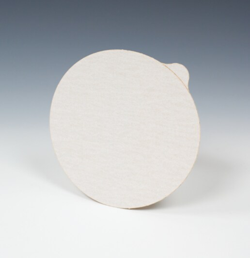 3M(TM) NX PSA Paper Disc with Tabbed Liner, 5" or 6" Diameter