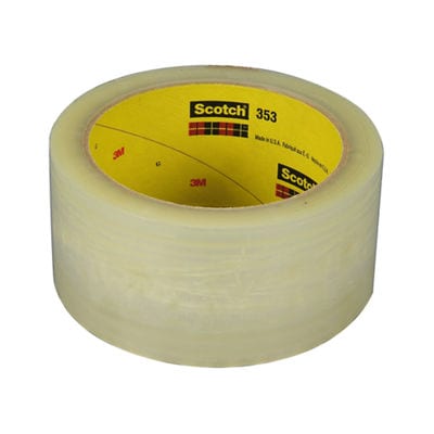Scotch(R) Box Sealing Tape 353 Clear