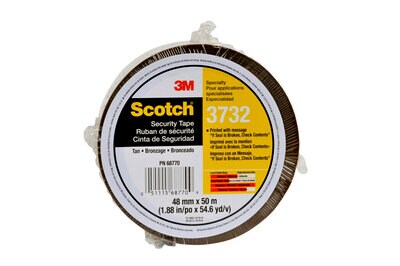 Scotch(R) IF SEAL IS BROKEN CHECK CONTENTS Box Sealing Tape 3732