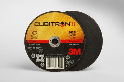 '3M(TM) Cubitron(TM) II Cut-Off Whl T1,(66521) 4x.09x5/8in
