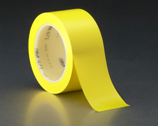 3M (TM) 471 Yellow Vinyl Tape