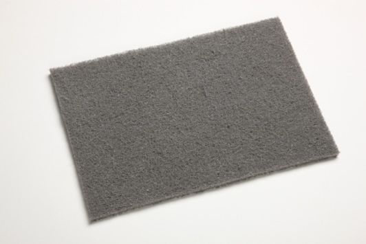 Scotch-Brite(TM) Ultra Fine Hand Pad 7448, 6 in x 9 in, Gray