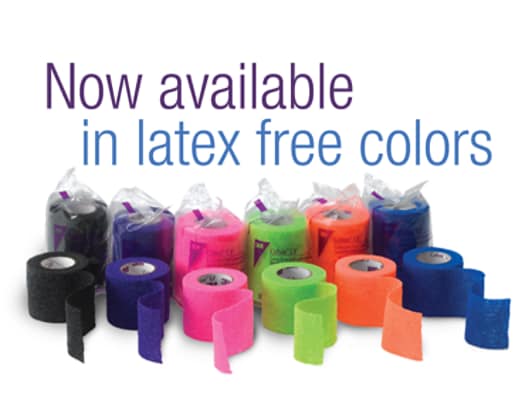 Coban LF Latex Free Self Adherent Wrap Group Photo,  tif