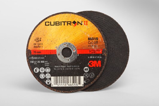 3M(TM) Cubitron(TM) II Cut-Off Whl T1,(66515) 3x.06x1/4in