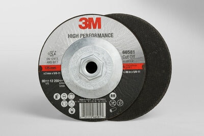 3M(TM) High Performance Cut-Off T27 QC,(66581) 5x.09x5/8-11in