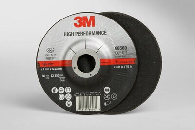 3M(TM) High Performance Cut-Off Whl T27,(66580) 5x.045x7/8in