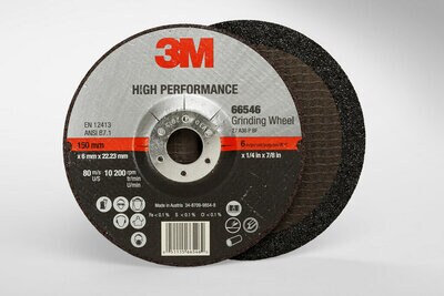 3M(TM) High Performance DCGW T27,(66546) 6x1/4x7/8in