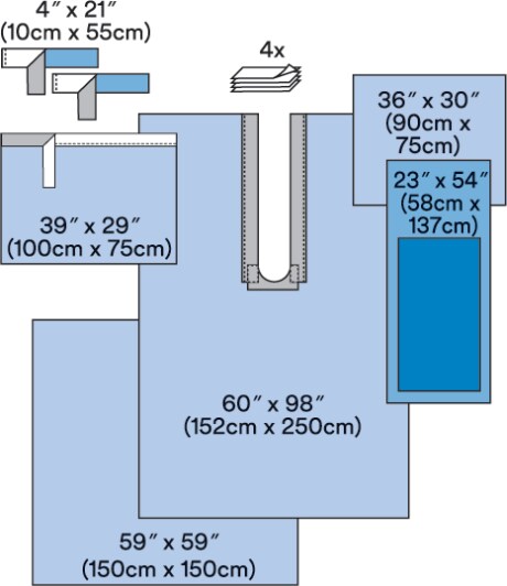 ENT Surgical Pack Illus 9007A