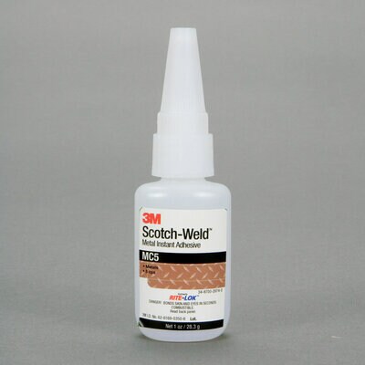 3M™ Scotch-Weld™ Metal Instant Adhesive MC5, 1 oz