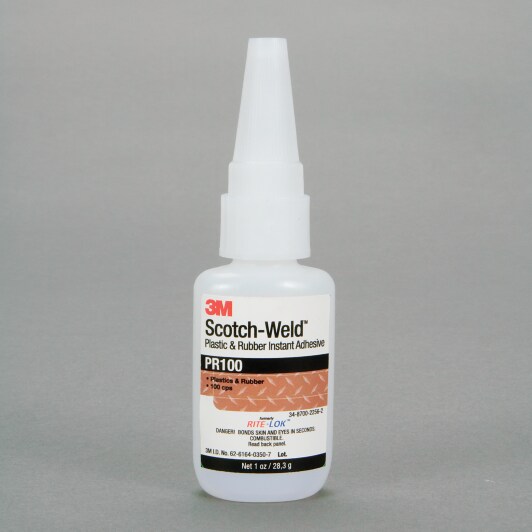 3M™ Scotch-Weld™ Plastic & Rubber Instant Adhesive PR100, 1 oz