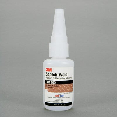3M™ Scotch-Weld™ Plastic & Rubber Instant Adhesive PR1500, 1 oz